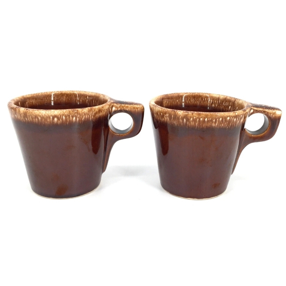 Hull USA Oven Proof Mugs Set of 2